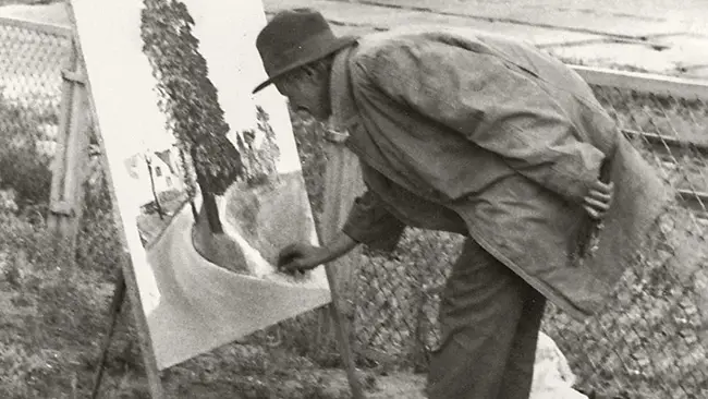 Edward Słński - Malarstwo