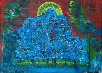 Marcin Wolski - Akryl na płótnie  