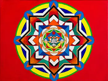 Marcin Wolski - Akryl na płótnie  Betryzacja