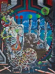 Marcin Wolski - Akryl na płótnie  XIX