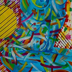 Marcin Wolski - Akryl na płótnie  Akt