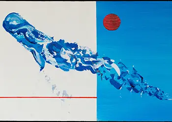 Marcin Wolski - Akryl na płótnie  Moby Dick