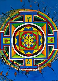 Marcin Wolski - Akryl na płótnie  Realność istnieje wtedy gdy otworzymy oczy