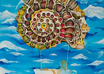 Marcin Wolski - Akryl na płótnie Kawa