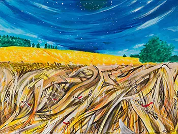 Marcin Wolski - Akryl na płótnie