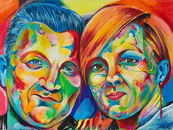 Marcin Wolski - Akryl na płótnie