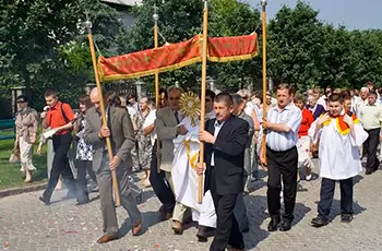 Boże Ciało - Węgorzyno 2008r.