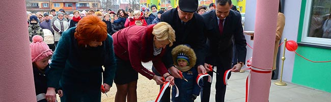 Otwarcie nowego Przedszkola Publicznego i Żłobka w Węgorzynie na osiedlu słoneczne 9