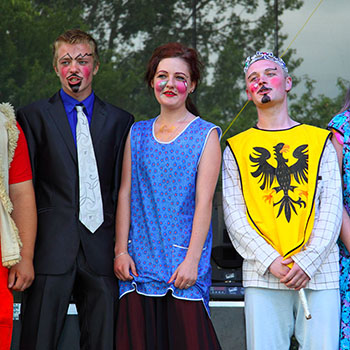 Teatr Bez Nazwy - Lato z Węgorzem 2012r.