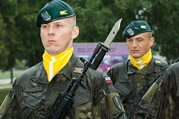 Odsłonięcie Pomnika Poległych w Służbie RP - Węgorzyno 19 lipca 2015r.