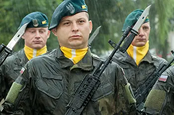 Odsłonięcie Pomnika Poległych w Służbie RP - Węgorzyno 19 lipca 2015r.