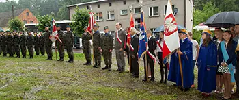 Odsłonięcie Pomnika Poległych w Służbie RP - Węgorzyno 19 lipca 2015r.