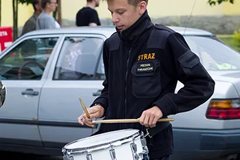 Uroczystość  pod Pomnikiem Poległych w Służbie RP