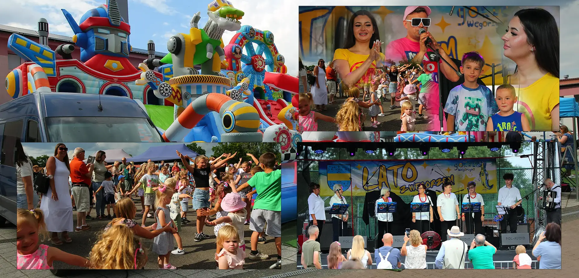 Zespół Maskotki - pokazy i zabawy dla dzieci oraz występ zespółu To My