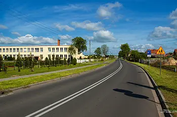 Runowo Pomorskie - ulica Węgorzyńska