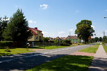 Runowo Pomorskie - ulica Węgorzyńska