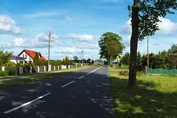 Runowo Pomorskie - ulica Węgorzyńska
