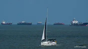 Łódź żaglowa - Zatoka Meksykańska - Teksas