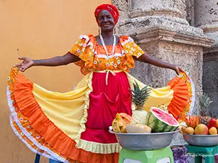 Cartagena - Kobieta Palenquero