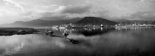 Vnezuela - Puerto Cabello - port panorama