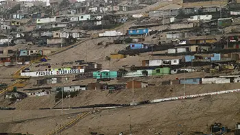 Peru - Lima a poor district