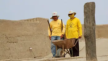 Peru - Lima - Huaca Pucllana
