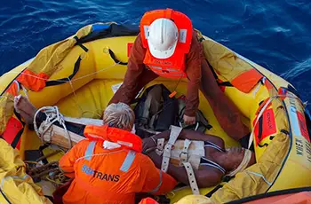 Akcja ratunkowa w Zatoce Meksykańskiej