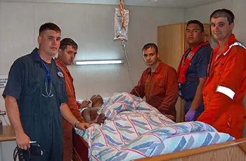 Akcja ratunkowa w Zatoce Meksykańskiej