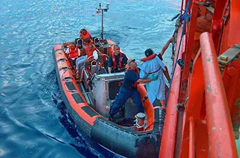 Akcja ratunkowa w Zatoce Meksykańskiej