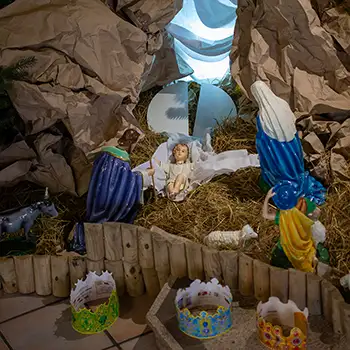 Szopka betlejemska. Węgorzyno - 06 styczeń 2026 r.